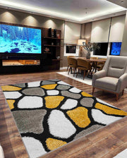 5D SHAGGY Rug Design 6416