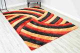 4D SHAGGY Rug Design 6483