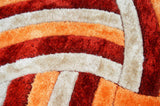 4D SHAGGY Rug Design 6483