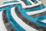 4D SHAGGY Rug Design 6483