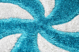 4D SHAGGY Rug Design 6484