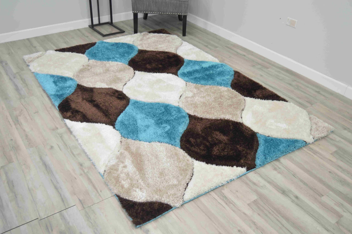 4D SHAGGY Rug Design 6488
