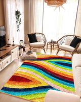 4D SHAGGY Rug Design 6496