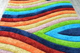4D SHAGGY Rug Design 6496