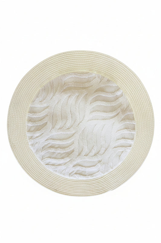 Cosmos Round Area Rug – Cream (Round Accent Rug)