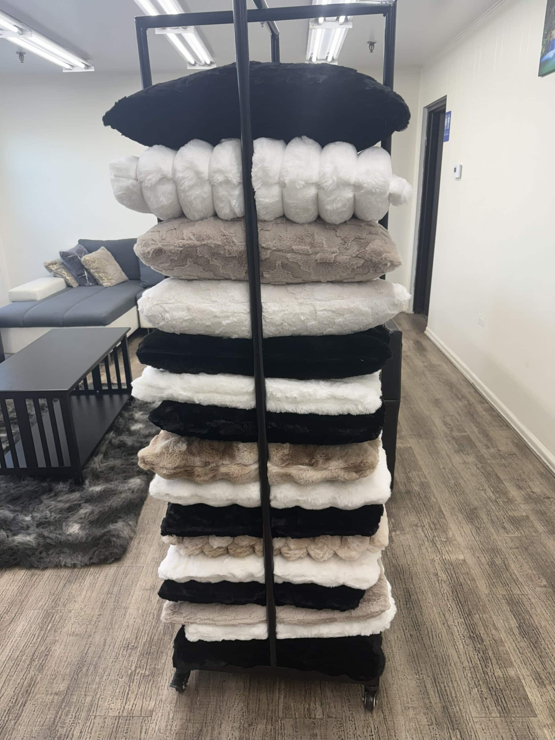 Heavy Duty Portable Pillow Display Rack