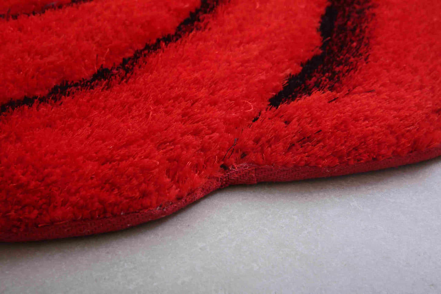 FAUX FUR Rug DOUBLE ROSE