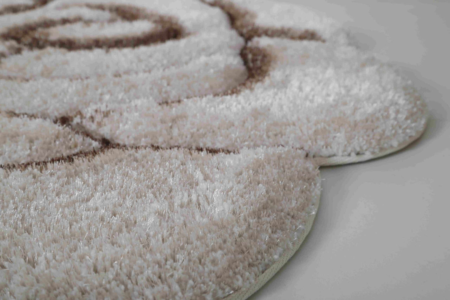 FAUX FUR Rug ROSE