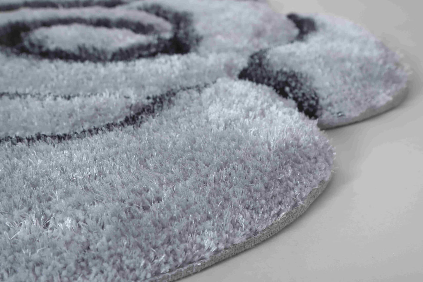 FAUX FUR Rug ROSE