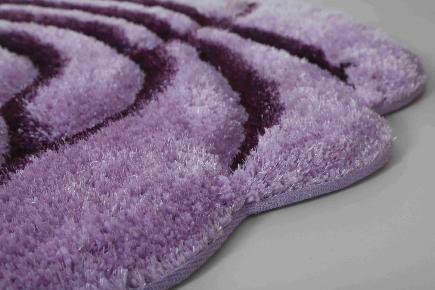 FAUX FUR Rug ROSE